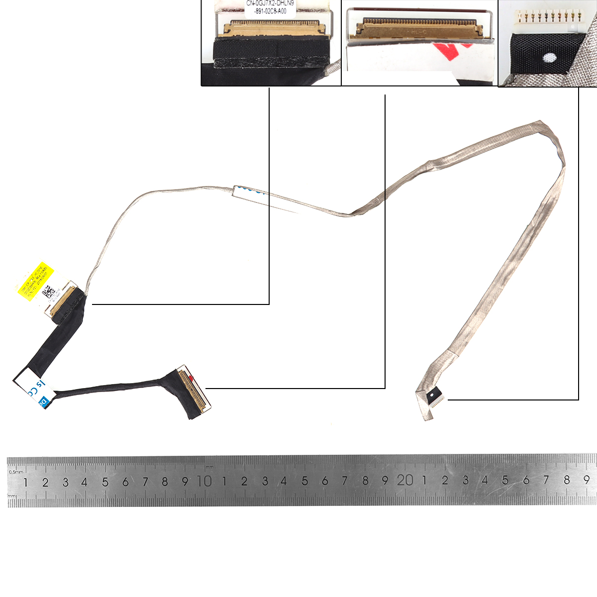 Picture of New LCD Display Screen Cable Replacement  For Dell Alienware 15 R4 R5， ORG